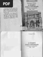 O Tempo Das Catedrais A Arte e A Sociedade 980 A 1420 Georges Duby ...
