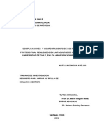 Complicaciones en Protesis Fija