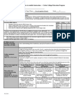 Unit Plan Lesson 4 Form