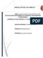 Formato IEEE-APA y Perfiles Profesional y Ocupacional