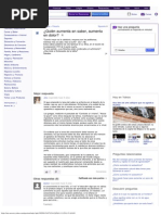 ¿Quién Aumenta en Saber, Aumenta en Dolor