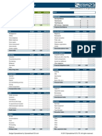 Personal Monthly Budget