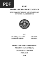 Download Kegunaan Informasi Akuntansi Untuk Investor Dan Kreditor - Final by Dwi Haryadi Nugraha SN246815501 doc pdf