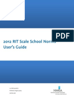 2012 RIT Scale School Norms User's Guide