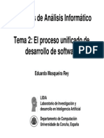 Tema 2 - El Proceso Unificado