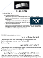 Materi Kuliah AL-QUR'An