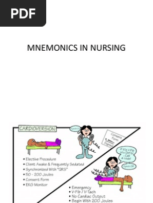 Mnemonics In Nursing