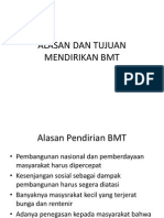 Alasan Dan Tujuan Mendirikan BMT - Fazmi