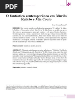 O Fantástico Em Mia Couto e Murilo Rubião