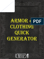 Armor & Clothing Quick Generator (6329769)