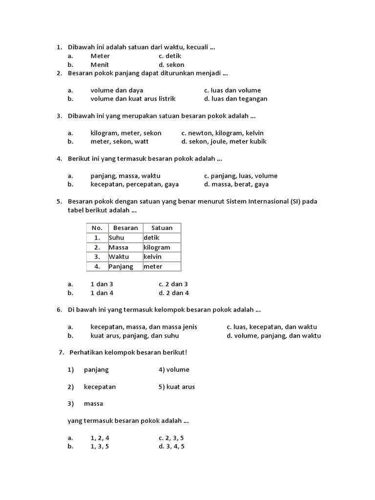 Besaran Dan Turunan 1 Pdf