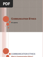 Communication Ethics