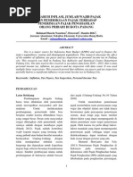 Download Jurnal Pemeriksan Pajak Jurnal by Yusfin Delfita SN246822553 doc pdf