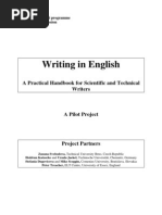 Download Writing in English a Practical Handbook for Scientific Writers by Lelecos SN24682267 doc pdf