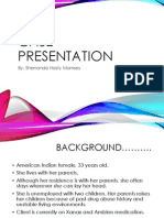 Case Presentation For Field Seminar