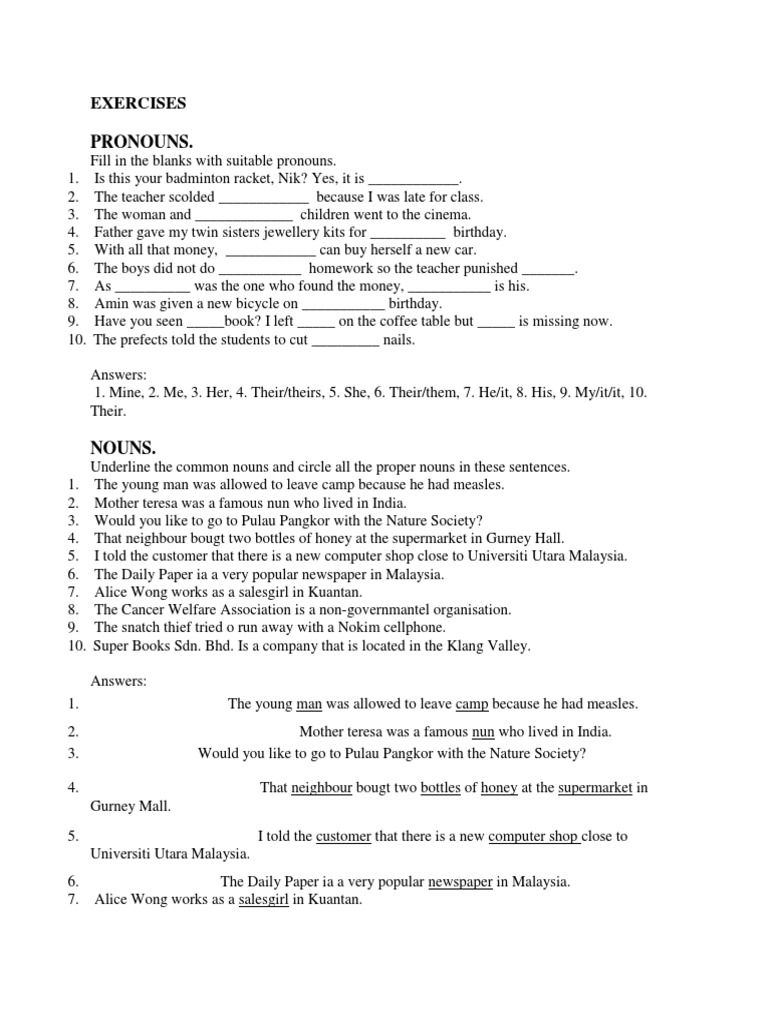 Mix Tenses Exercises | PDF