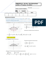 Mat2 FADU - 2P Curso on Line 2012 T1 Exa Resuelto