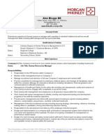 Sample HR CV