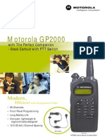Brochure Motorolla GP2000