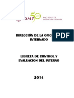 Libreta de Control y Evaluacion Del Interno 2014