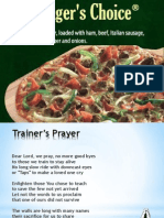 Trainer’s Prayer for Safety