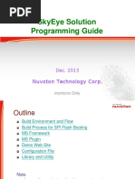 Nuvoton SkyEye Solution Programming Guide - Incmicro Only