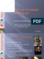 Advances in Thyroid Surgery