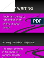 Essay Writing