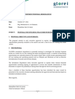 Ref.: Ip/ /11 Date: To: From:: Investment Proposal Memorandum