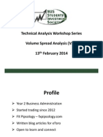 Techinical Analysis Workshop Series: Volume Spread Analysis