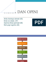 Fakta Dan Opini