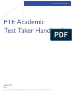 PTEA Test Taker Handbook English
