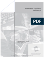 Fundamentos Economicos Da Educacao Online PDF