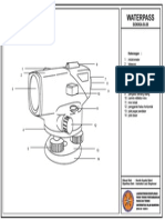 Waterpass Sokkia B-20 Keterangan dan Fungsi