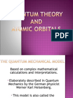 Quantum Theory and Atomic Orbitals