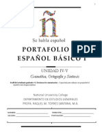 portafolio de gramtica y ortografa