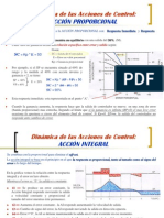 Dinámica de Las Acciones de Control