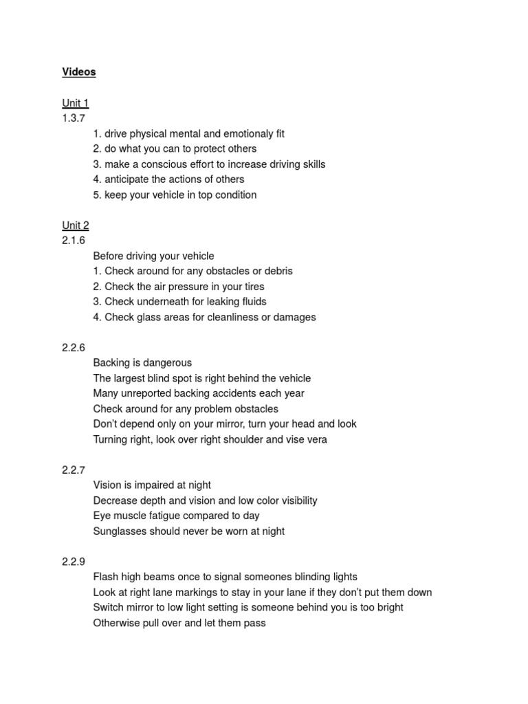 Essential Driving Safety Tips | PDF | Traffic | Traffic Collision