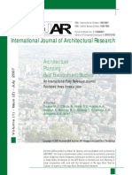 International Journal of Architectural Research