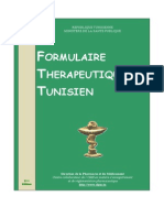 FORMULAIRE THERAPEUTIQUE TUNISIEN