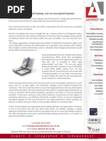 When is an Encrypted Laptop NOT an Encrypted Laptop