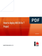 How To Deploy MOCN For T Project