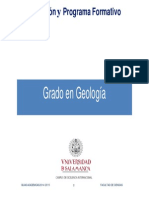 Grado en Geologia 2014-15