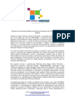 Relatório Bebedouro 16-10-2014