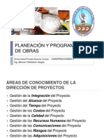 Planeamiento y Programación de Obras