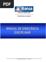 Manual Sindicancia - Estado Bahia