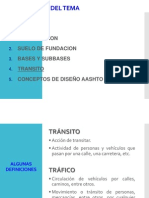 1.1 Transito para Diseño de Pavimentos