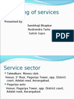 Marketing of Services Rishikesh
