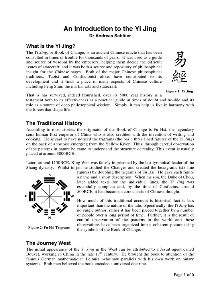 Intro To I Ching | PDF | Yin And Yang | Classical Chinese Philosophy