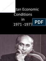 Pakistan's Economic Struggles 1971-1977